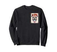 El Loco - Crazy Sugar Skull Día de los Muertos Sweatshirt