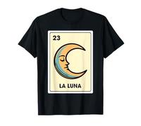 El Luna Mexican Moon Latina Chicana Chibi Mexican Bingo Card T-Shirt