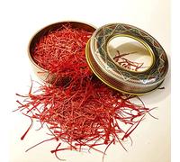 El mejor azafrán del mundo es azafrán puro con color, sabor y aroma 100% natural, recogido a mano de la corona de la flor-(sargol), grado excelente y primera calidad, té muy relajante (5 gramos).