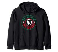 El Mejor Tio Del Mundo Father's Day Gift Zip Hoodie