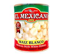 El Mexicano Pozole 822g / Authentic Mexican Style White Hominy, Canned Hominy for Cooking