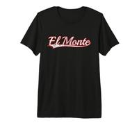 El Monte California San Gabriel Vintage Varsity Distressed Premium T-Shirt