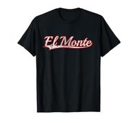 El Monte California San Gabriel Vintage Varsity Distressed T-Shirt