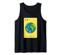 El Mundo Funny Spanish-Mexican Bingo Cards The World Tank Top