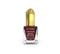 EL Nabil Black Musc El Nabil Parfum 5ml Oil (alcohol-free, high quality, oriental, arabic, oud, misk, musk, natural perfume, amber, adlerholz, essential, attar scent)