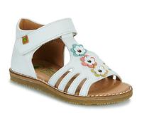 El Naturalista Flat sandals 5354 in White 11 kid