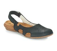 El Naturalista Unisex Adults Slippers EL Viajero, Men´s,Ladies Loafers,Removable Insole,Open wrap-up,Slip-on Shoes,Black,36 EU / 3.5 UK