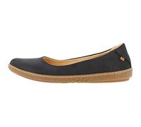 El Naturalista for woman. 253002010005_001 Leather ballerina shoes N5300 Coral black (40), Flat, 1 to 3 cm, None, Casual