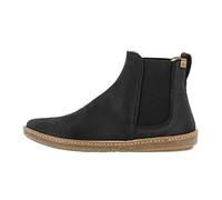 El Naturalista Women Chelsea Boots Coral, Ladies Ankle Boots,Removable Insole,Low Boots,Half Boots,Bootie,Slip Boot,Flat,Black,39 EU / 6 UK