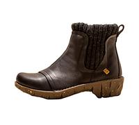 El Naturalista Women Chelsea Boots Yggdrasil, Ladies Ankle Boots,Removable Insole,Slip Boots,Lined,Winter Boots,Low Boots,Black,41 EU / 7.5 UK