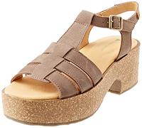 El Naturalista Women's Arbequina Heeled Sandal, Plume, 6 UK