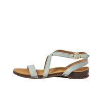 El Naturalista Women's N5802 PANGLAO Flat Sandal, Blue, 4 UK