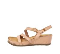 El Naturalista Women's N5855 PICUAL Wedge Heels Sandals, Salmon, 2 UK