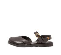 El Naturalista Women's N5874 ARENISCA Flat Sandal, Black, 10 UK