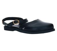 El Naturalista Women's N5874 ARENISCA Flat Sandal, Black, 10 UK