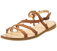 El Naturalista Women's Tulip Sandals, WOOD, 4 UK