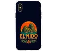 El Nido Palawan Philippines Tropical Island Travel Case for iPhone X/XS