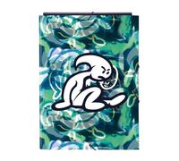 EL NIÑO KOOK - Folio Folder with 3 Flaps, Ideal for Children of Different Ages, Comfortable and Versatile, Quality and Resistance, 26 x 36.5 cm, Navy, M, Casual