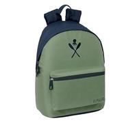 EL OCTOPO VERDE - Youth Laptop Backpack 14.1", Ideal for Young People of Different Ages, Comfortable and Versatile, Quality and Resistance, 31x16x41cm