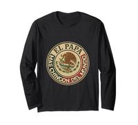 El Papa Mas Chingon Dia Del Padre Mexican Dad Father's Day Long Sleeve T-Shirt
