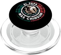 El Papa Mas Chingon Distressed Mexican Eagle Father Pride PopSockets PopGrip for MagSafe