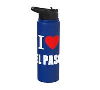 El Paso Souvenir Memory Stainless Steel Insulated Water Bottle