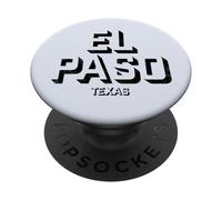 El Paso Texas - El Paso TX Block PopSockets Adhesive PopGrip