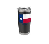 El Paso Texas USA Flag Souvenir Stainless Steel Insulated Tumbler