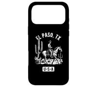 El Paso TX USA Cowboy Horse Distressed Style Design Case for iPhone 17 Pro Max