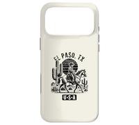 El Paso TX USA Cowboy Horse Vintage Style Design Case for iPhone 17 Pro Max