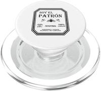 El Patron Father's Day Latinx Mexicano Chingon Cabron PopSockets PopGrip for MagSafe