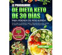 EL PLAN DEFINITIVO DE DIETA KETO DE 30 DÍAS PARA PÉRDIDA DE PESO RÁPIDA: Recetas bajas en carbohidratos, rápidas y fáciles para quemar grasa, ... cetosis - Incluye listas de compras semanales
