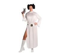 EL REY DEL CARNAVAL, SL Princess Leia Eco Costume for a Woman