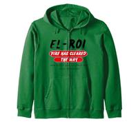 El Roi Fire has Cleared the Way - NSPPD Morning prayer Zip Hoodie