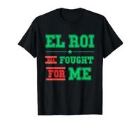 El-Roi Has Fought for Me NSPPD Prayer Morning Altar Value Graphic T-Shirt, Men, Black, S