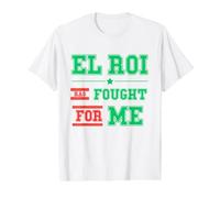 El-Roi Has Fought for Me NSPPD Prayer Morning Altar Value Graphic T-Shirt, Men, White, M