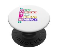 El Roi Has Shown Me Great Mercy - NSPPD Morning prayer PopSockets Adhesive PopGrip