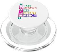 El Roi Has Shown Me Great Mercy - NSPPD Morning prayer PopSockets PopGrip for MagSafe