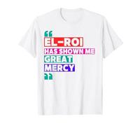 El Roi Has Shown Me Great Mercy - NSPPD Morning Prayer T-Shirt, Men, White, 4X-Large