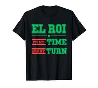 El-Roi Its My Time and My Turn NSPPD Morning Prayer Altar Value Graphic T-Shirt, Men, Black, M