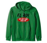 El Roi My God who Sees Me - NSPPD Morning prayer Zip Hoodie