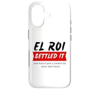 El Roi Settled It - What God cannot Do Does Not Exist Case for iPhone 17