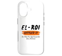 El Roi Settled It - What God cannot Do Does Not Exist Case for iPhone 17