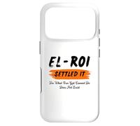 El Roi Settled It - What God cannot Do Does Not Exist Case for iPhone 17 Pro