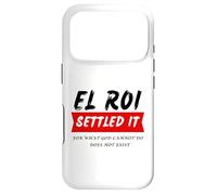 El Roi Settled It - What God cannot Do Does Not Exist Case for iPhone 17 Pro