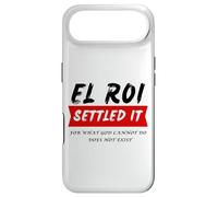 El Roi Settled It - What God cannot Do Does Not Exist Case for iPhone Air
