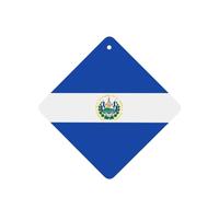 El Salvador Car Air Fresheners Cards - Set Of 4 Pieces,For Cars & Home, Long-Lasting Lavender Fragrance