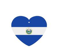 El Salvador Car Air Fresheners Cards - Set Of 4 Pieces,For Cars & Home, Long-Lasting Lavender Fragrance