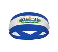El Salvador Flag Elevate Your Performance with Fashionable Sweatbands - Ideal for Any Activity!