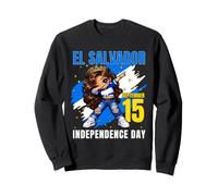 El Salvador Independence September 15 Salvadoran Girls Sweatshirt